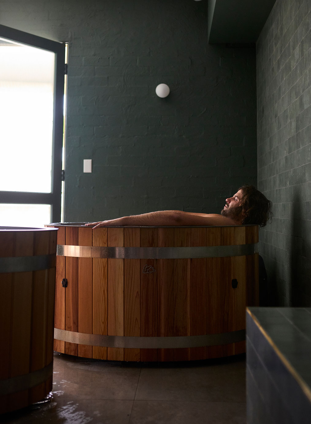 hot mineral bath